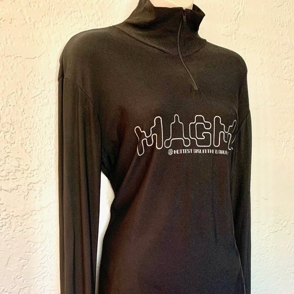 Vintage 90's Raver Shirt Magma Hottest Girl - Picture 2 of 12